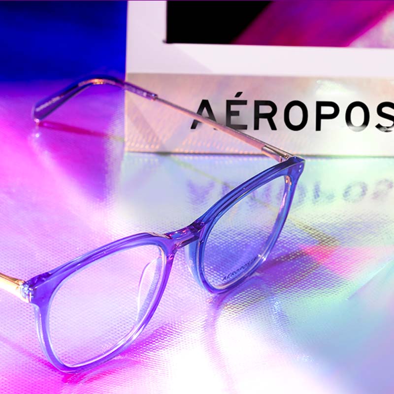 Aeropostale designer eyewear in brilliant colors