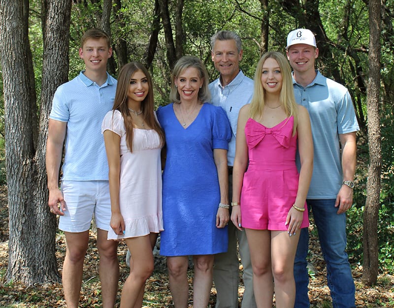 Dr. Kimberly Albracht and her family
